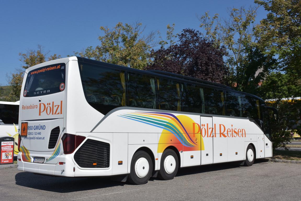 Setra 500er-Serie von P�lzl Reisen aus �sterreich 06/2017 in Krems.