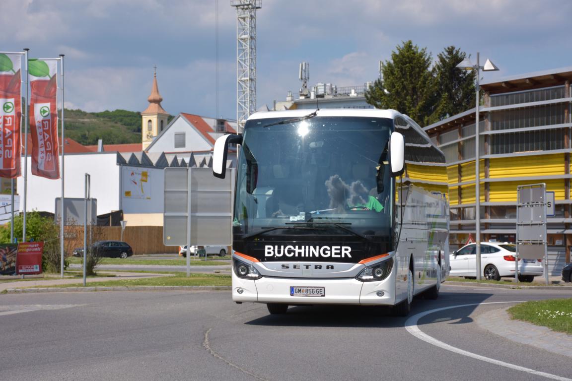 Setra 515 HD von Buchinger Reisen aus Obersterreich in Krems.