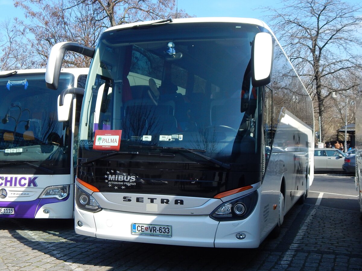 Setra 516 HD von Mibus aus Slowenien in Berlin.