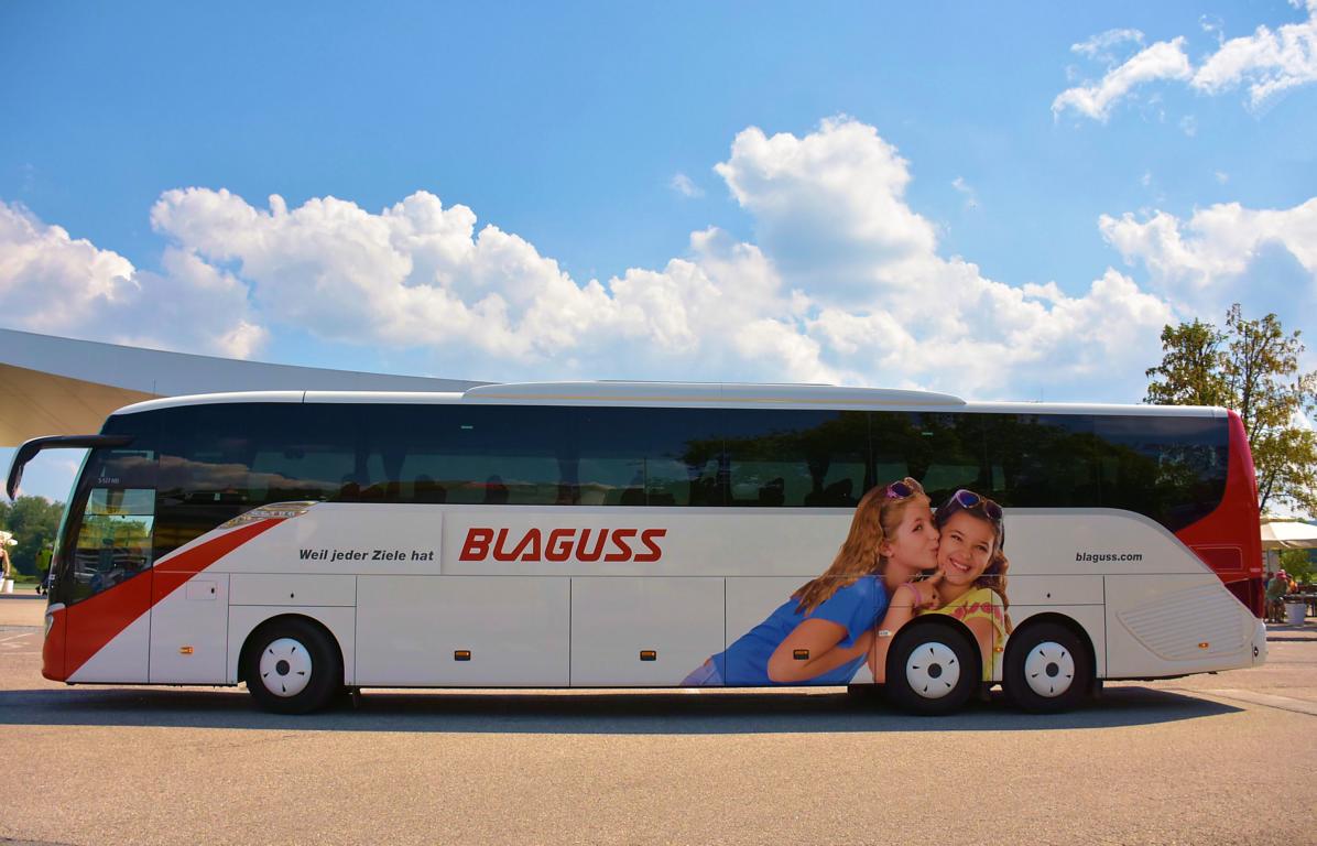 Setra 517 HD von Blaguss Reisen aus �sterreich 2018 in Krems.