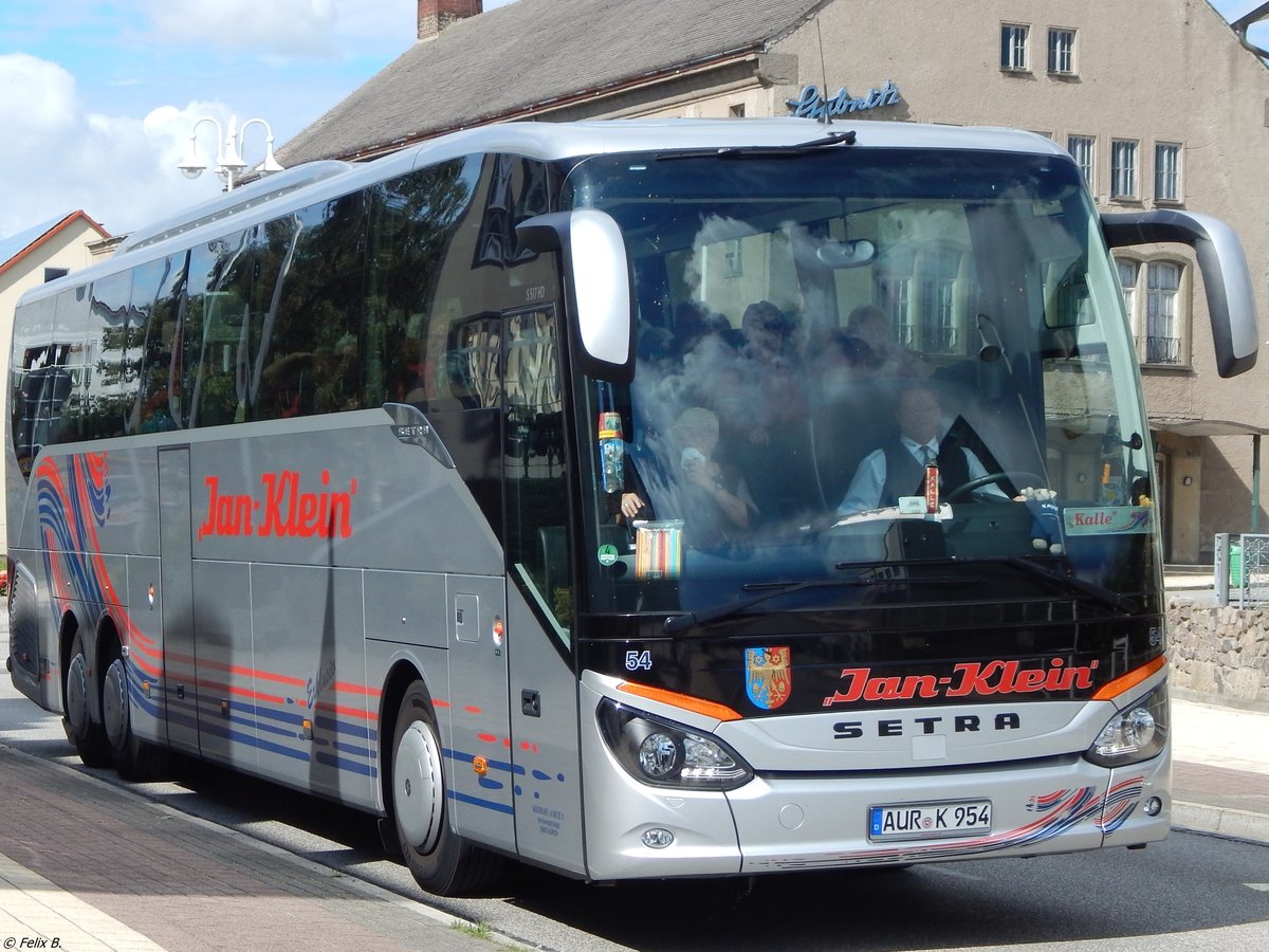 Setra 517 HD von Jan Klein aus Deutschland in Sassnitz.