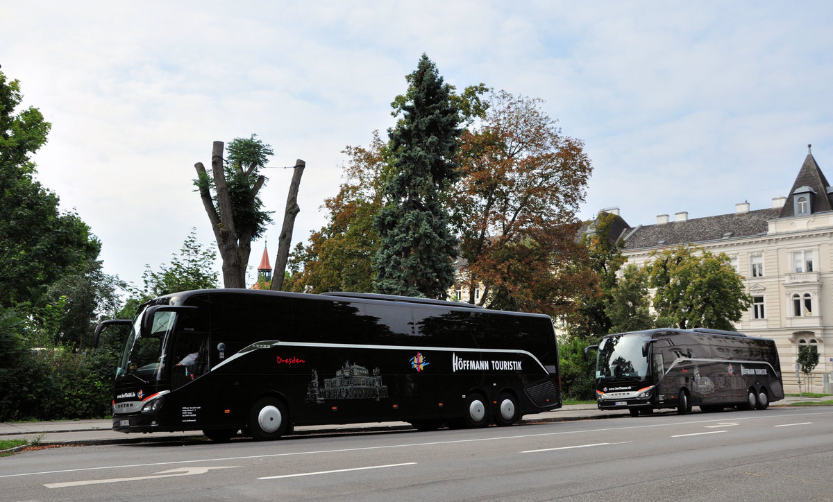 Setra 517 HD  Rio de Janeiro  von H�ffmann Reisen aus der BRD in Krems gesehen.