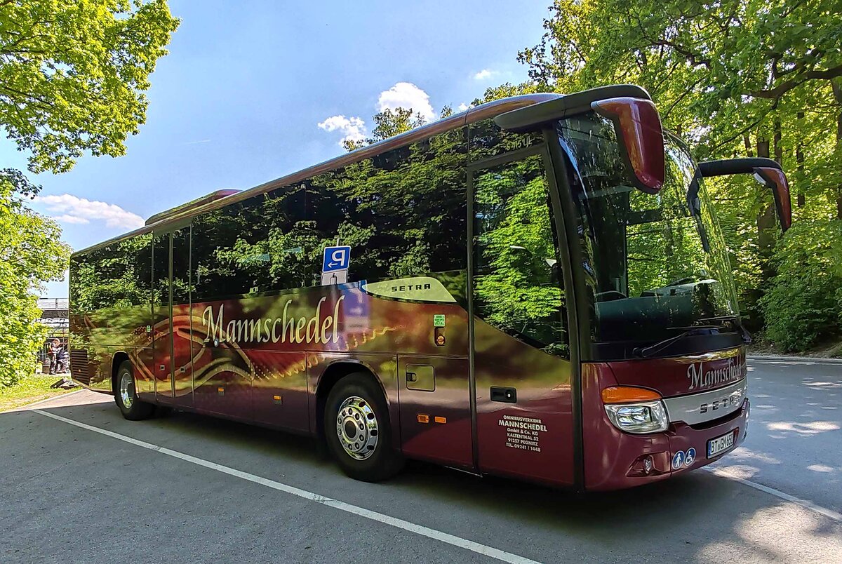 Setra S 415 UL von Omnibusverkehr MANNSCHEDEL aus Pegnitz, 05-2025