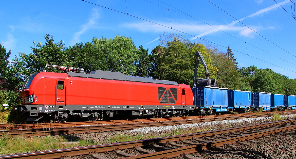 SIEAG i.E für EGP 248 998-7 mit Düngerzug in Jübek 25.08.2022