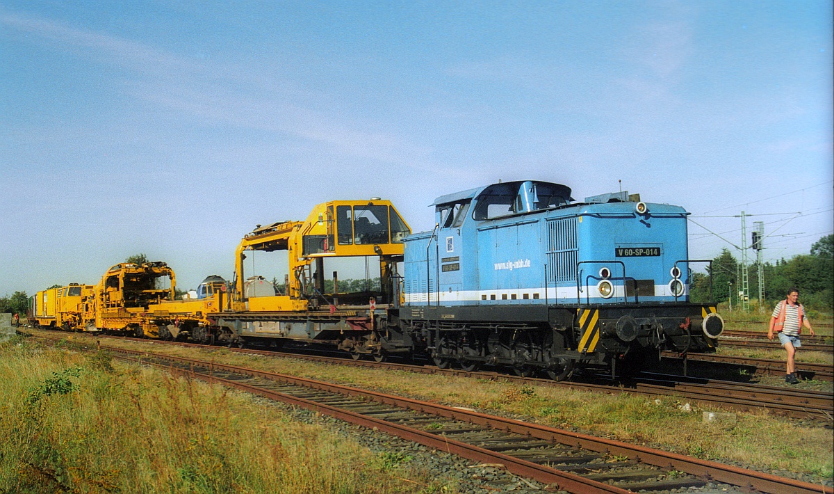 SLG V 60-SP-014(345 204) Flensburg Weiche 10.09.2004