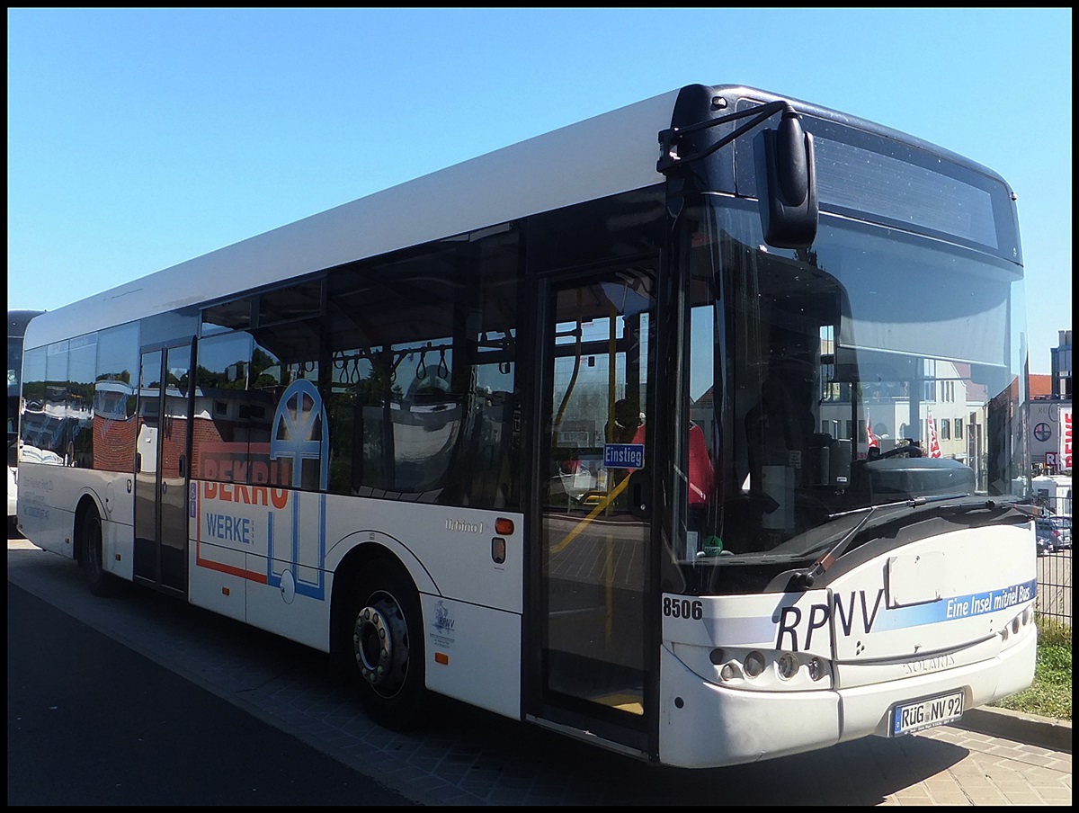 Solaris Urbino 12 der RPNV in Sassnitz.