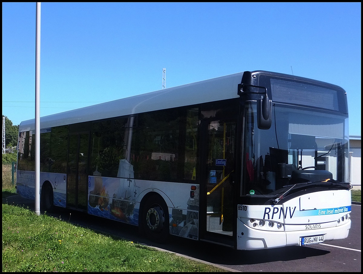 Solaris Urbino 12 der RPNV in Sassnitz.