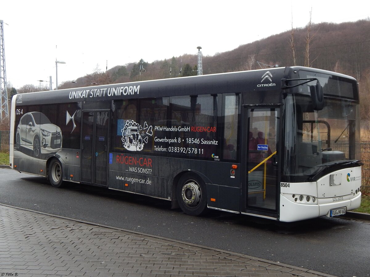 Solaris Urbino 12 der VVR in Sassnitz.