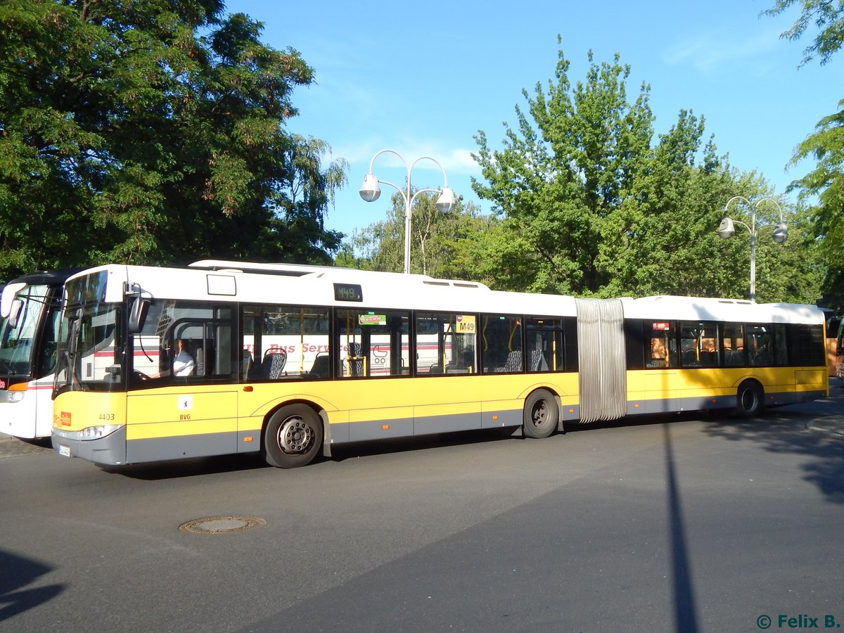 Solaris Urbino 18 der BVG in Berlin.