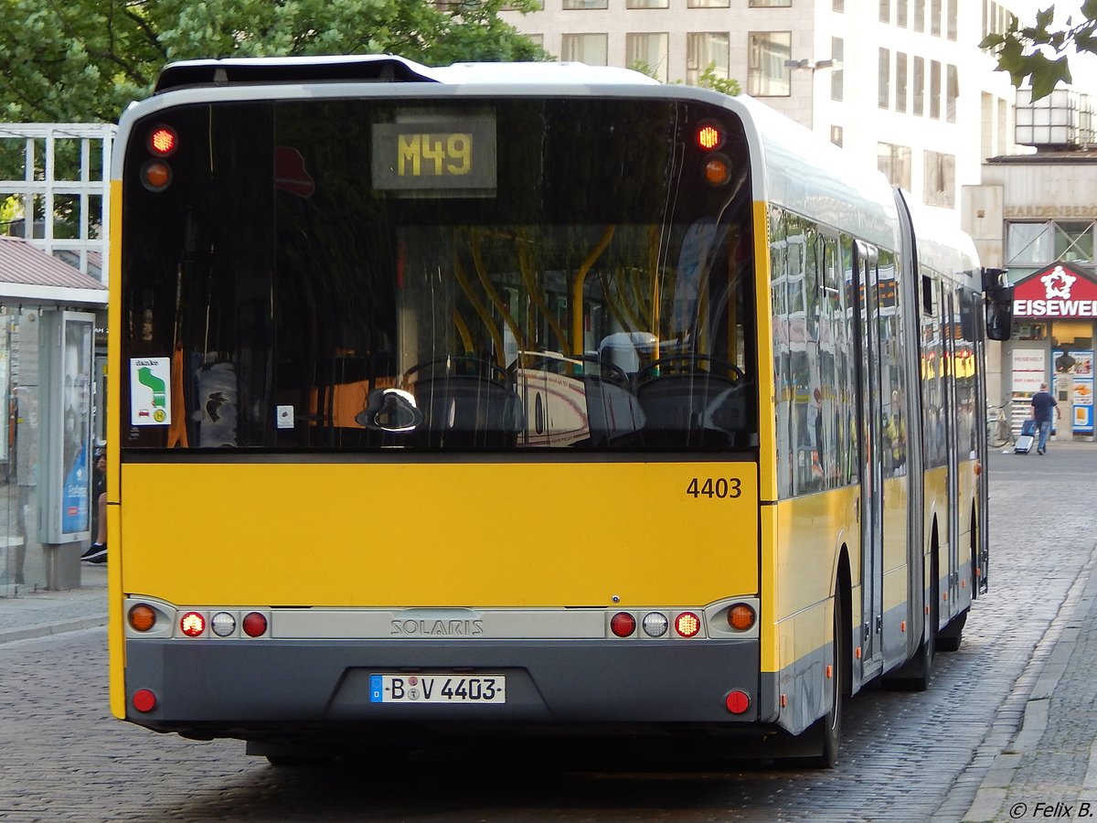 Solaris Urbino 18 der BVG in Berlin.