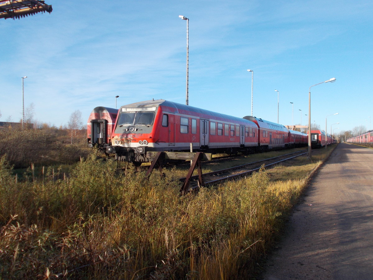 Steuerwagen,am 24.November 2016,in Mukran.