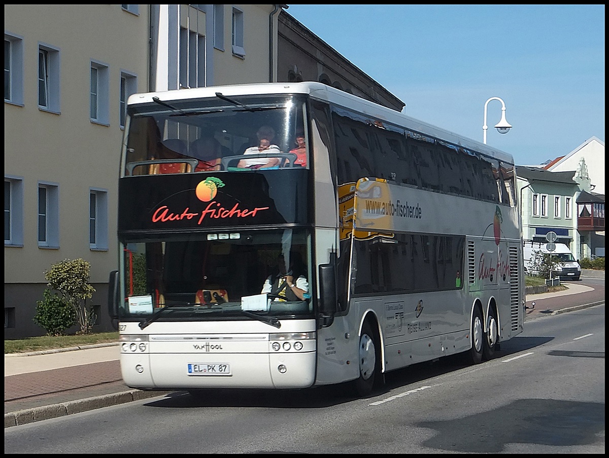 Van Hool TD927 von Auto-Fischer/Meyering aus Deutschland in Sassnitz.