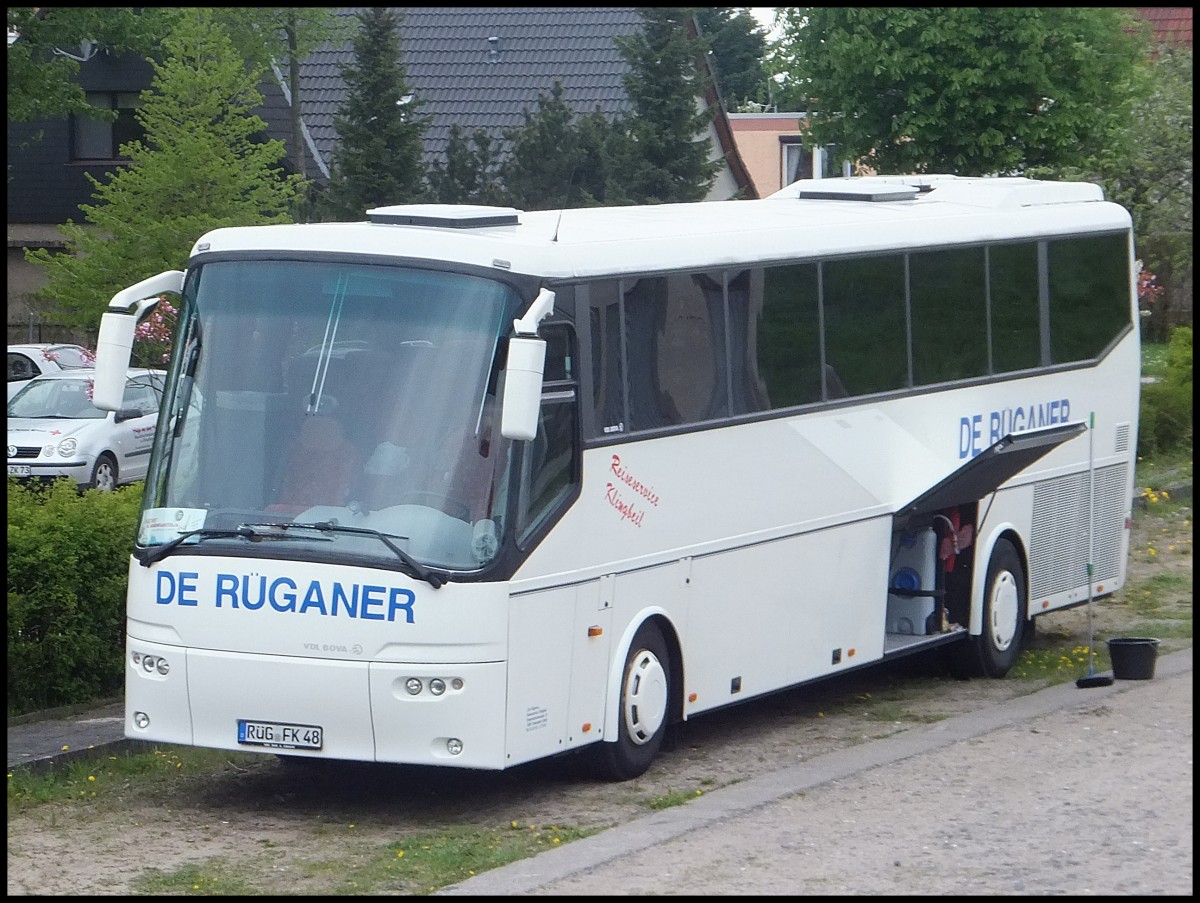 VDL Bova Futura von De R�ganer aus Deutschland in Sassnitz.