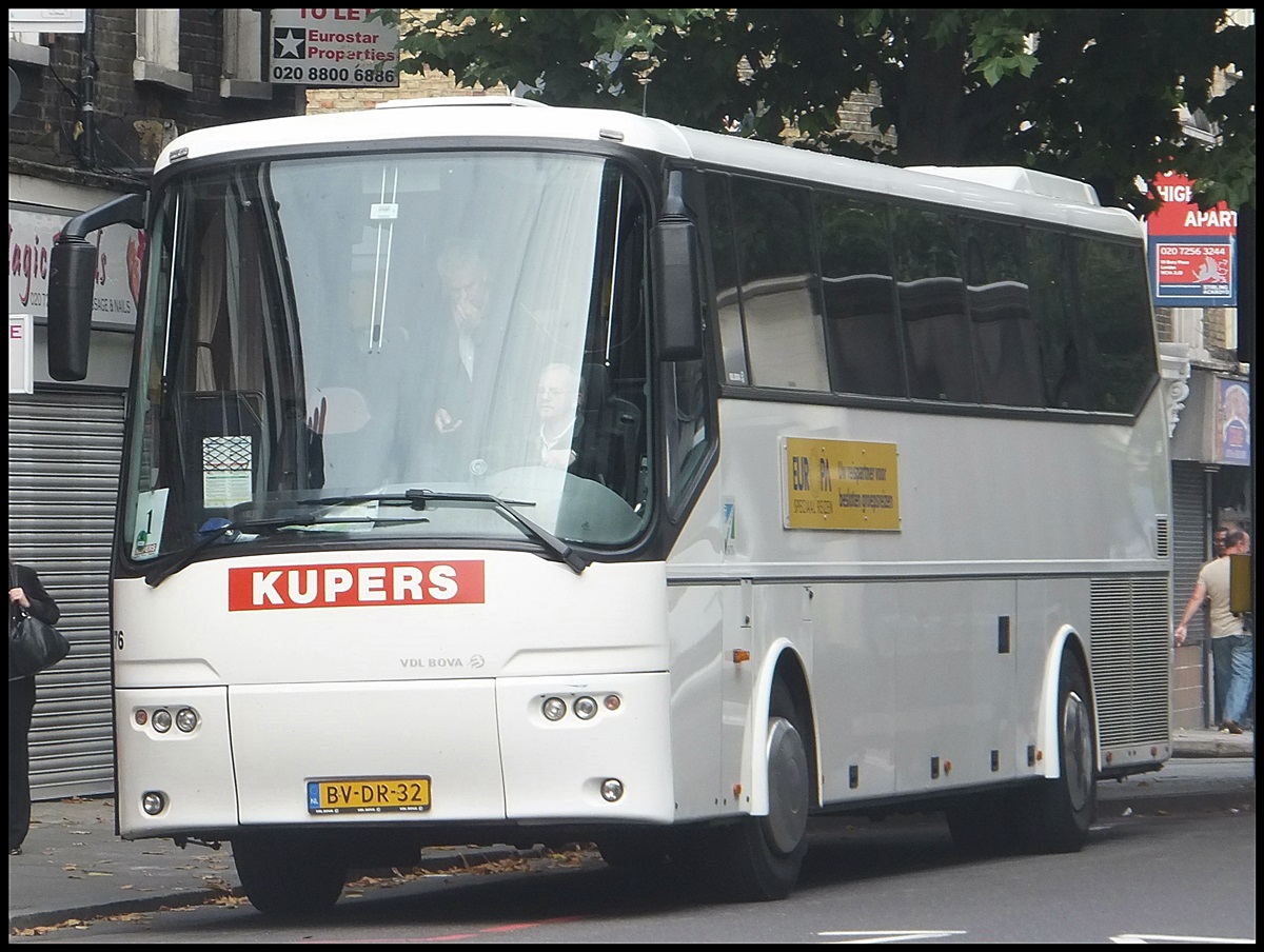 VDL Bova Futura von Kupers aus den Niederlanden in London.