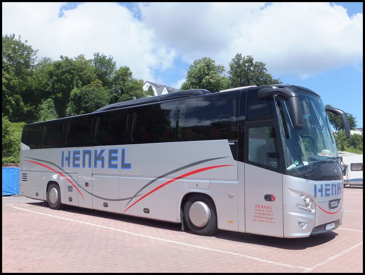 VDL Futura von Henkel aus Deutschland im Stadthafen Sassnitz.