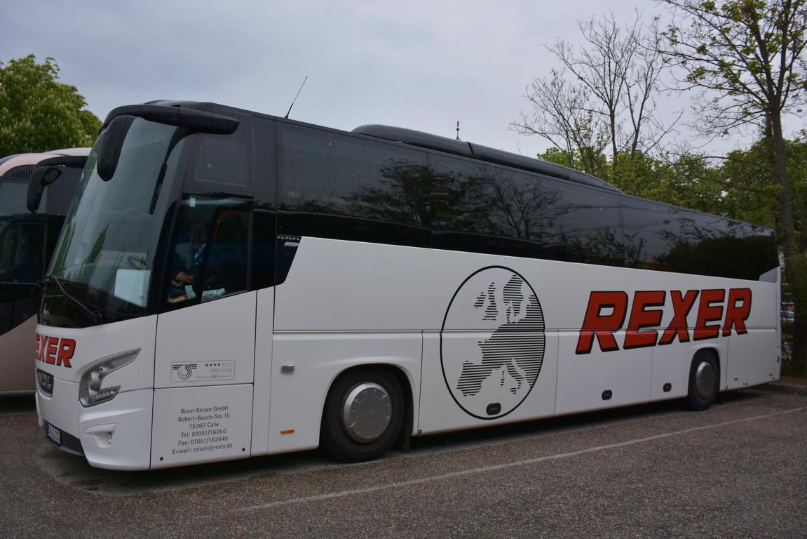 VDL Futura von Rexer Reisen aus der BRD in Krems.