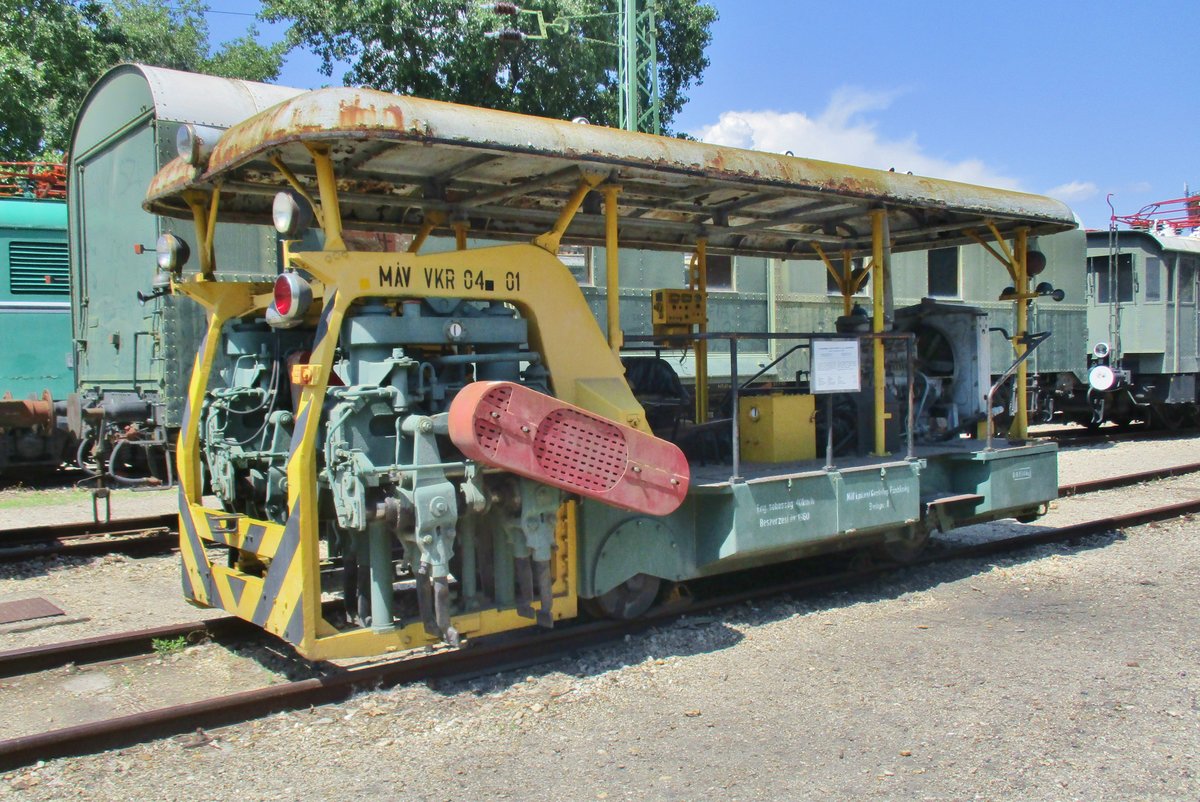 VKR 04-01 steht am 12 Mai 2018 ins Eisenbahnmuseum Budapest. 