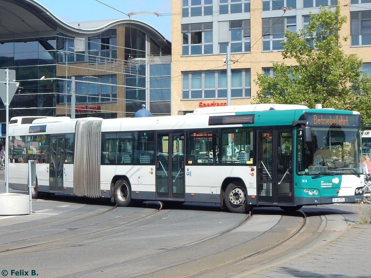 Volvo 7700 vom Verkehrsbetrieb Potsdam in Potsdam.