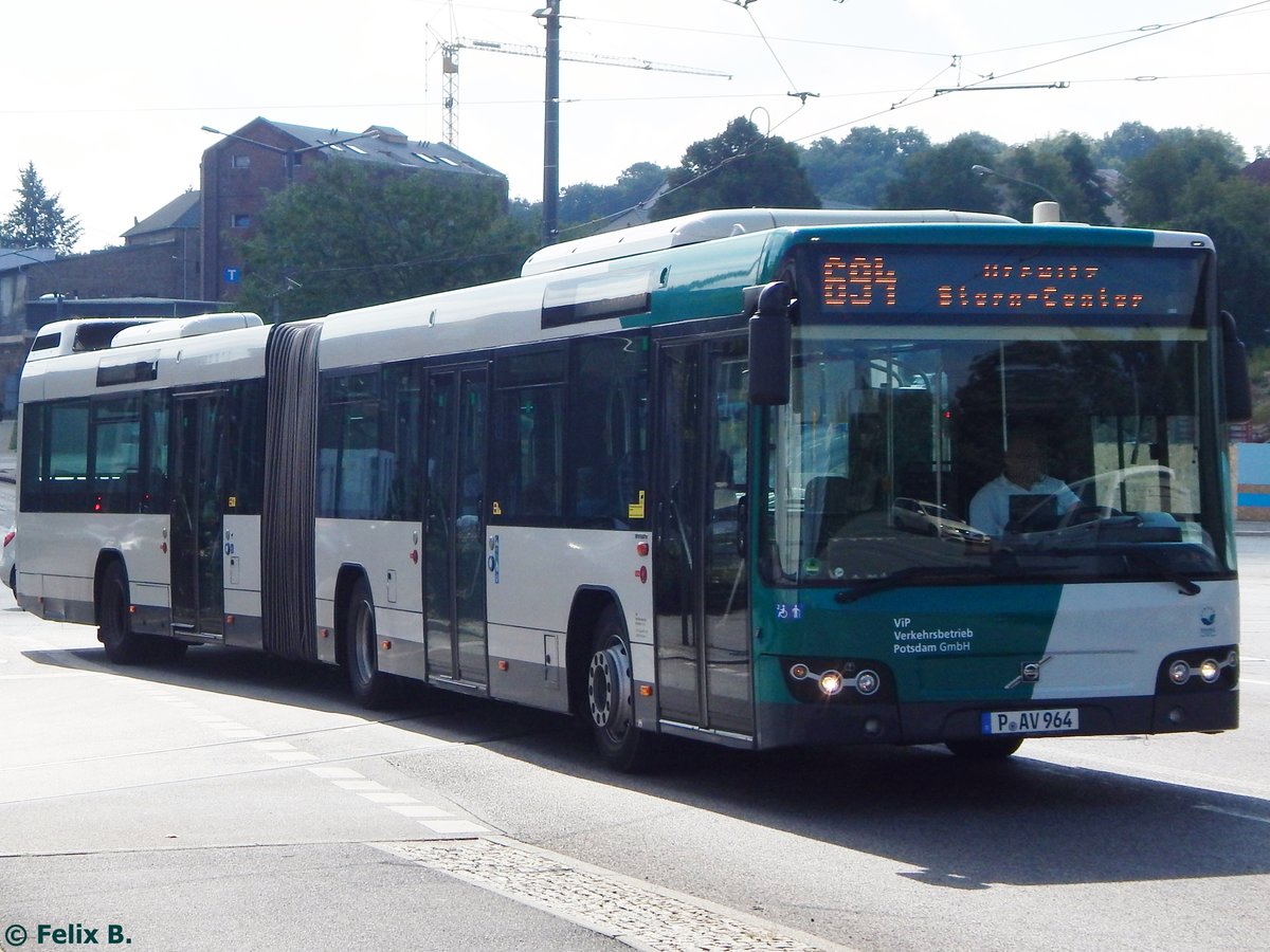 Volvo 7700 vom Verkehrsbetrieb Potsdam in Potsdam.