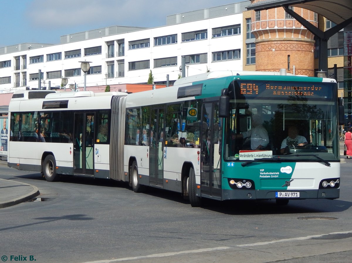 Volvo 7700 vom Verkehrsbetrieb Potsdam in Potsdam.