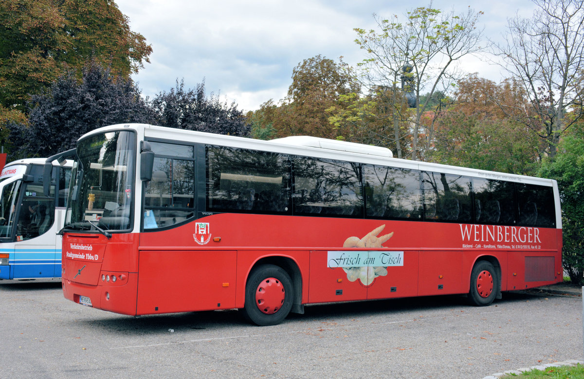 Volvo 8700 der Ybbser Verkehrsbetriebe / Nieder�sterreich in Krems gesehen.