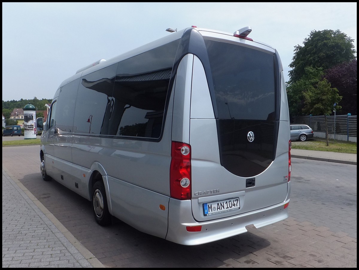 VW Crafter Vorfhrwagen der RPNV in Bergen.