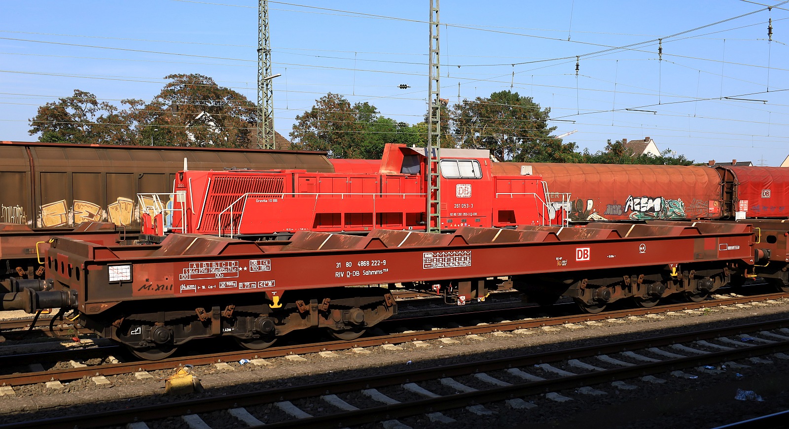 D-DB 31 80 4868 222-9 Gattung Sahmms 711.0, Andernach 11.09.2023