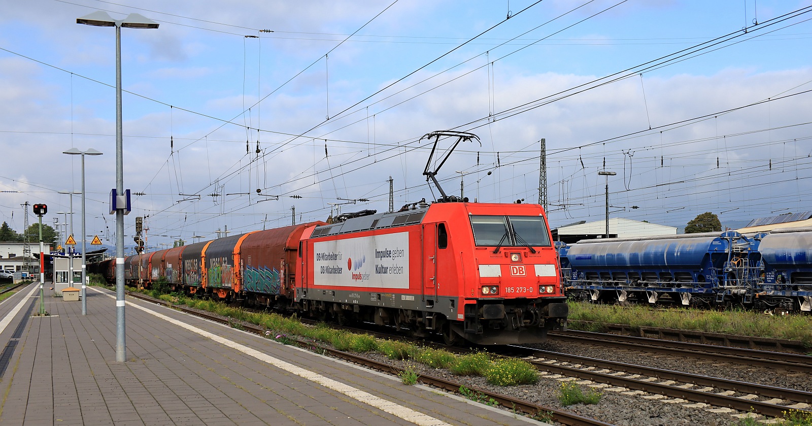 DB 185 273-0  Impuls-Geber  mit Coil Transport. Neuwied 13.09.2023