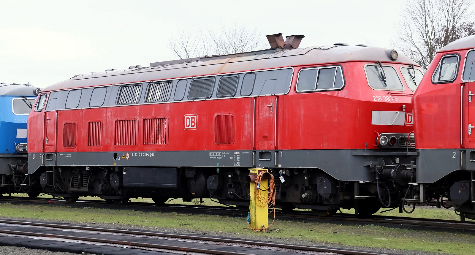 DB 218 389-5, REV/HB X/17.11.17, Verl/ANB/25.02.25. Niebüll 30.01.2025