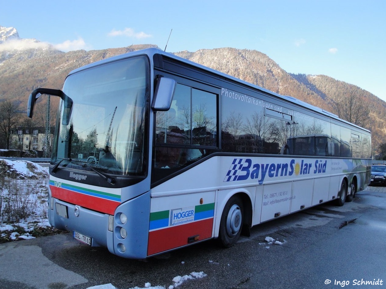 Hogger aus Freilassing | BGL-TR 61 | Irisbus Ares | 27.11.2010 in Bad Reichenhall