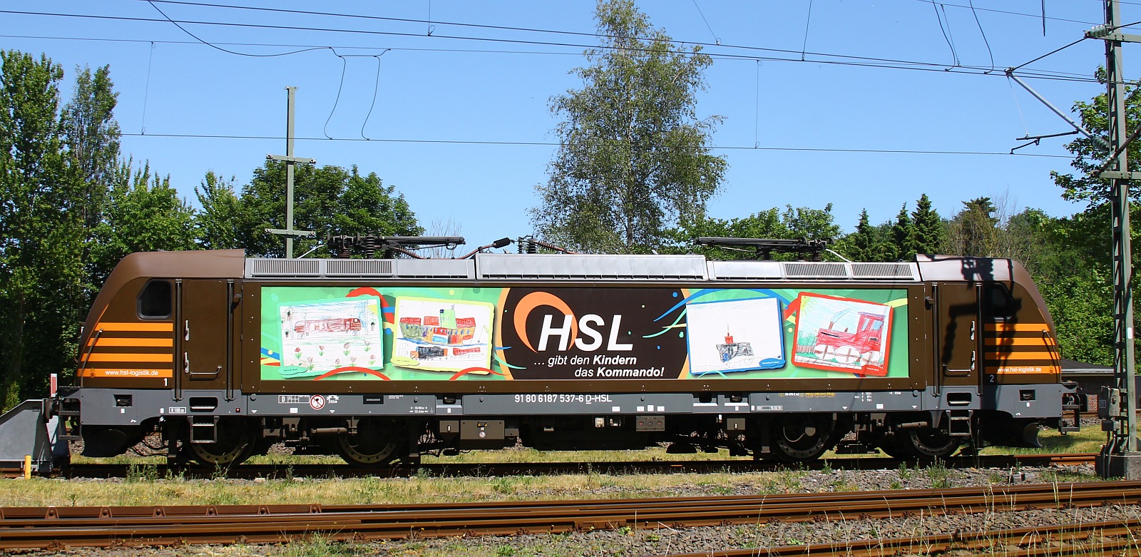 HSL 187 537-6  Kinder , REV/16.02.18 Flensburg 08.06.2023