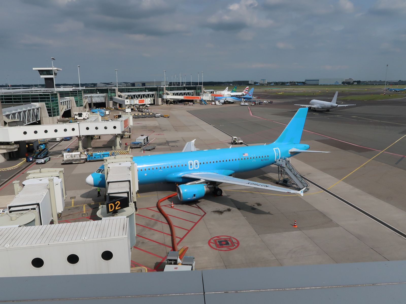 N278GX Global X Airbus A320-214 Estflug dieses Flugzeugs war am 07-02-2003.Vermietet an TUI airlines Nederland. Flughafen Amsterdam Schiphol, Niederlande 18-07-2025.

N278GX Global X Airbus A320-214 eerste vlucht van dit vliegtuig was op 07-02-2003. in dienst van TUI airlines Nederland. Luchthaven Schiphol 18-07-2025.