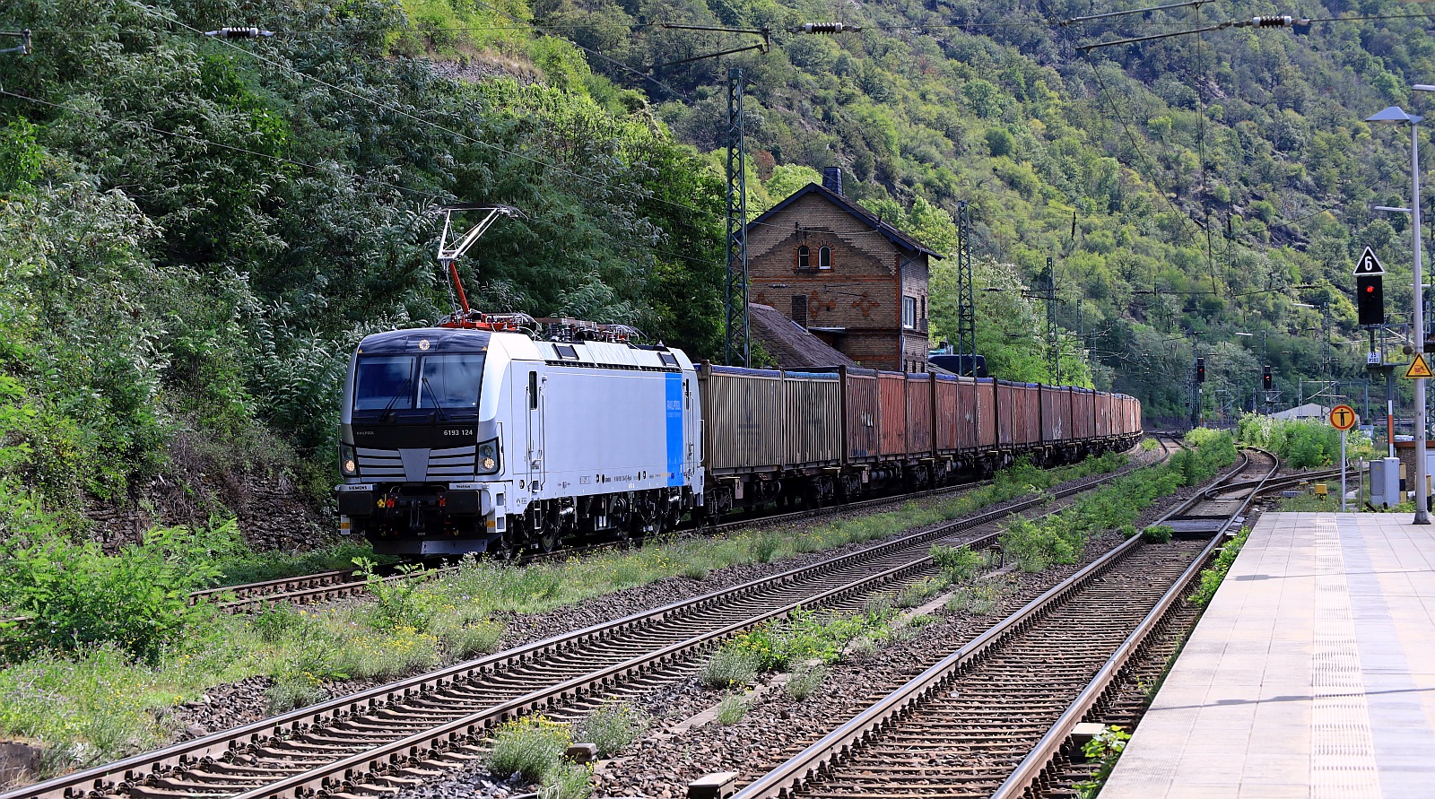 Railpool 193 124-5, REV/MMAL/26.06.23, Kaub am Rhein 14.09.2023