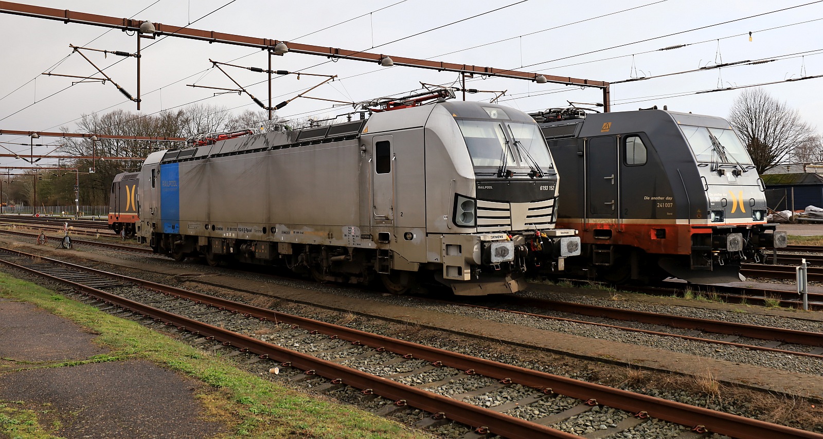 Railpool/TXL 6193 152-6, REV/MMAL/23.10.23 Zulassung in A,D,S,N und DK neben der Zweitesetzung der HCR 241.007. Pattburg/DK 24.03.2024