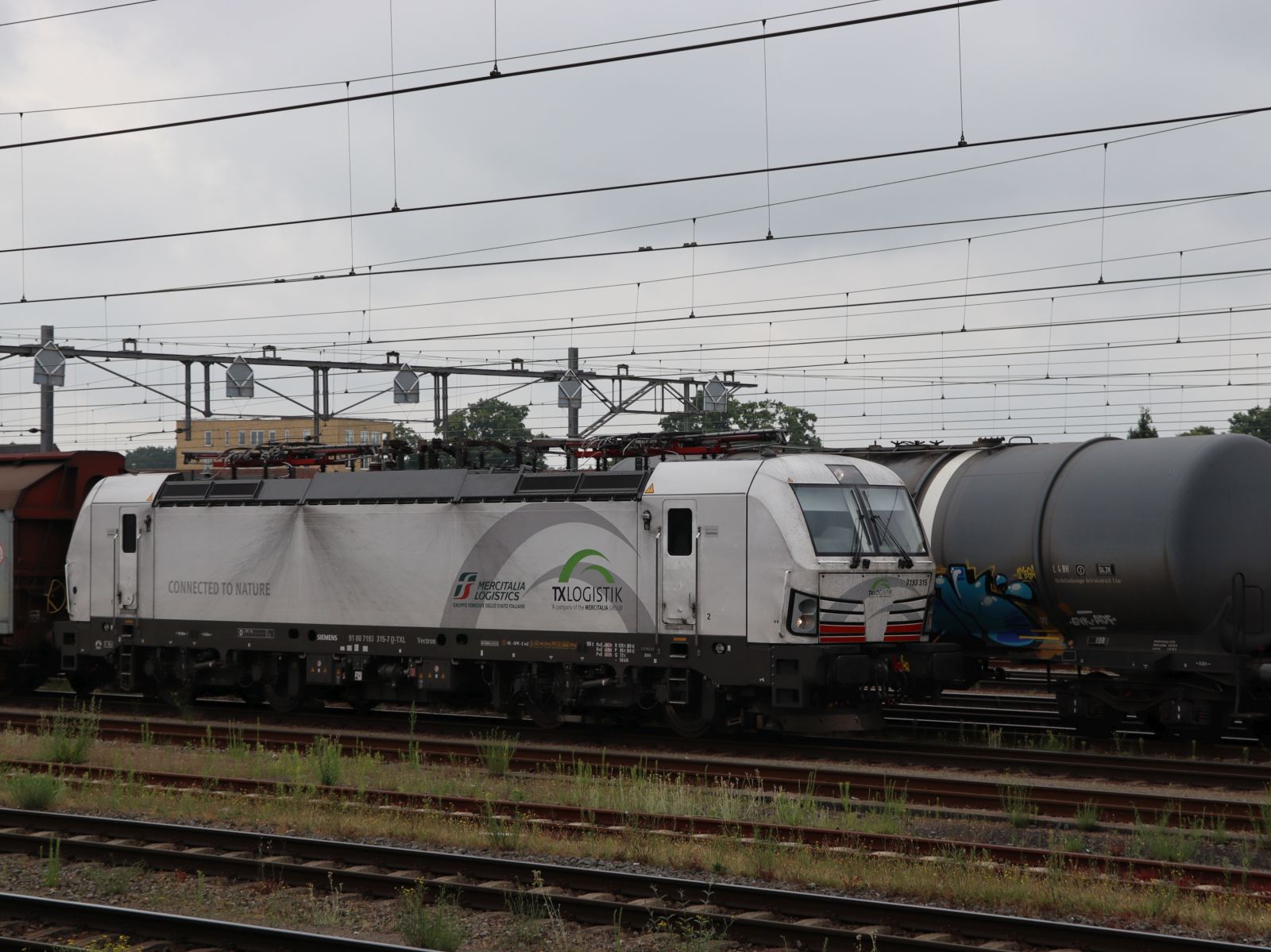 TX Logistik Lokomotive 193 315-7 (91 80 7193 315-7 D-TXL)  Connected To Nature  Bahnhof Venlo 24-07-2025.


TX Logistik locomotief 193 315-7 (91 80 7193 315-7 D-TXL)  Connected To Nature . Station Venlo 24-07-2025.