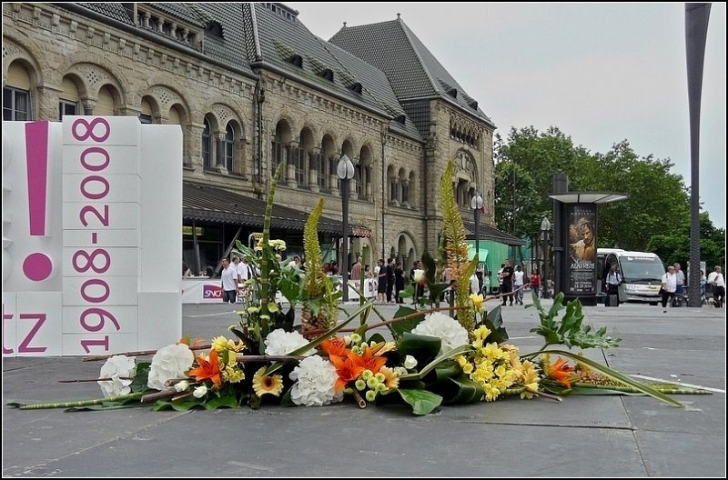 100 Jahrfeier des Bahnhofs von Metz. 22.06.08 (Jeanny)