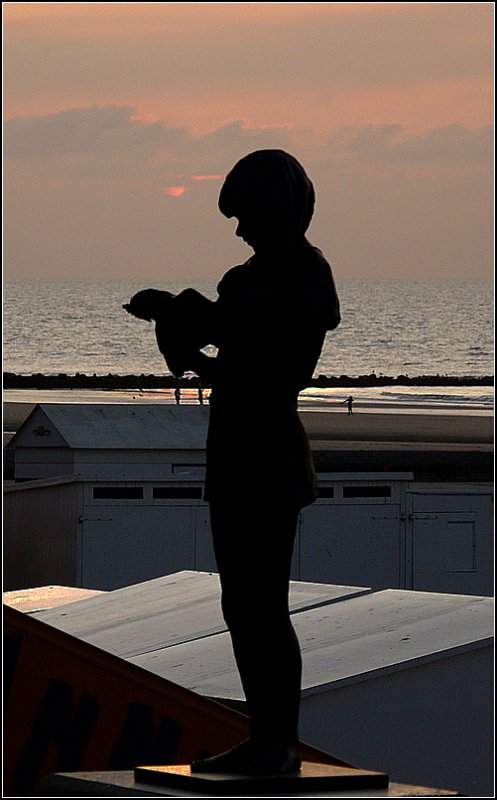 Abendliche Impressionen am Strand von Blankenberge. 12.09.08 (Jeanny)