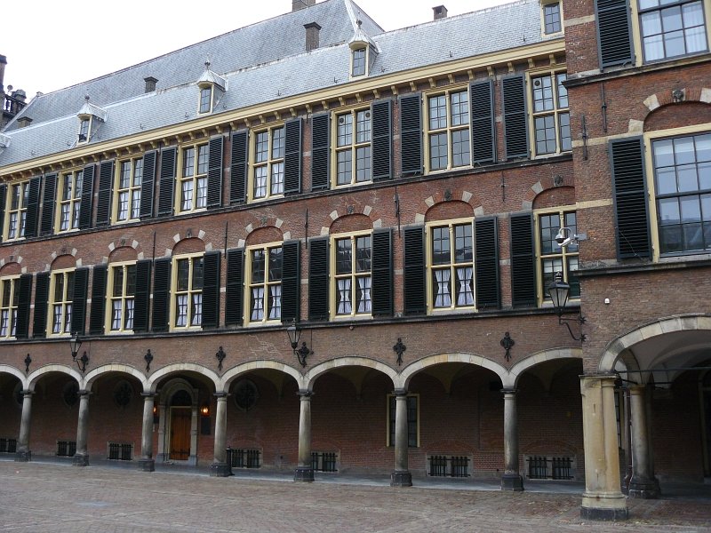 Binnenhof in Den Haag 22-02-2009.