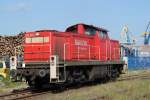 290 565-1 Beim Rangieren in Hhe Bahnhof Wismar.(30.05.2011)