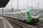 Abellio 3429 004 durchfahrt Essen Hbf am trüben 26 Januar 2022.