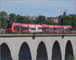 Hochgeschwindigkeits-Flirt in Schweden. 

X74 005 'Glenn' der MTR auf der Årstabrücke. Årstaberg, Juni 2018.