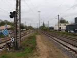 Ostseite Bahnhof Ibbenb�ren 17-04-2025.