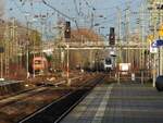 Gleis 2 und 3 Bahnhof Emmerich am Rhein 12-03-2020.