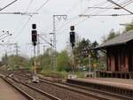 Nordseite Bahnhof Salzbergen 17-04-2025.