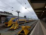 Gleis 2, Gleis 10 und Gleis 3 Bahnhof Maastricht 03-01-2018.

Spoor 2, spoor 10 en spoor 3 station Maastricht 03-01-2018.