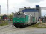 SNCF FRET Dieselloks 467453 und 467544 bei Rangieren.