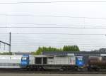 NMBS lok 5705 mit Gterzug in Moeskroen 11-05-2013.