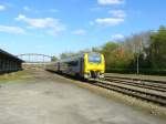 MW 41 TW 4147 und 4146 ankunft in Ronse am 05-04-2014.

MW 41 treinstellen 4147 en 4146 bij aankomst in Ronse op 05-04-2014.