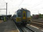 NMBS treinstel type MS 66 nummer 639 Braine-le-Comte 23-06-2012.