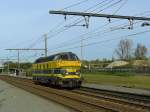 Infrabel dieselloc 6291 Gleis 4 Antwerpen Noorderdokken 31-10-2014.